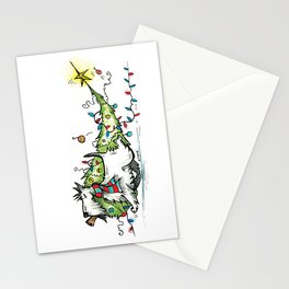 Scottie Dog Christmas Stationery Card