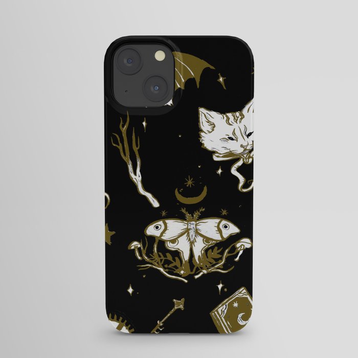 Midnight Moon Witch iPhone Case