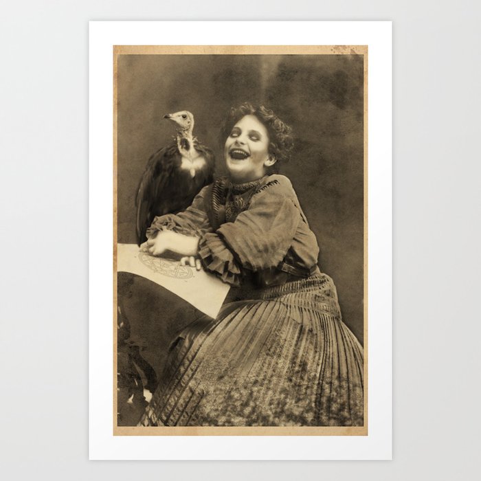 Dark Victorian Portrait: The Prodigy Art Print