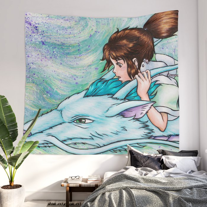 Spirited away hotsell wall tapestry