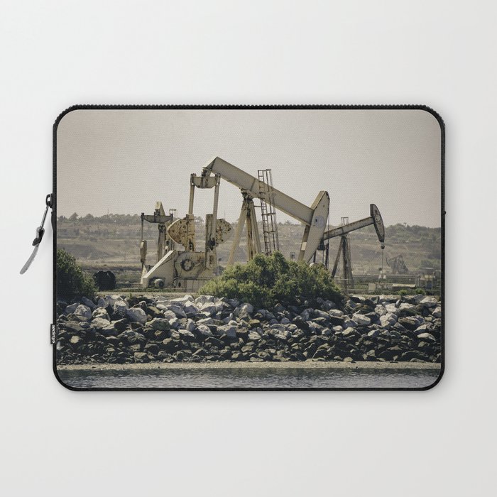 Oil pumpjacks Laptop Sleeve
