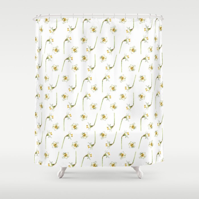 Dancing Daffodils Shower Curtain