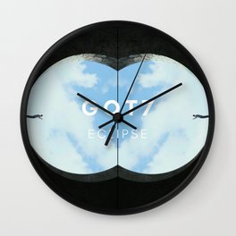 eclipse Wall Clock