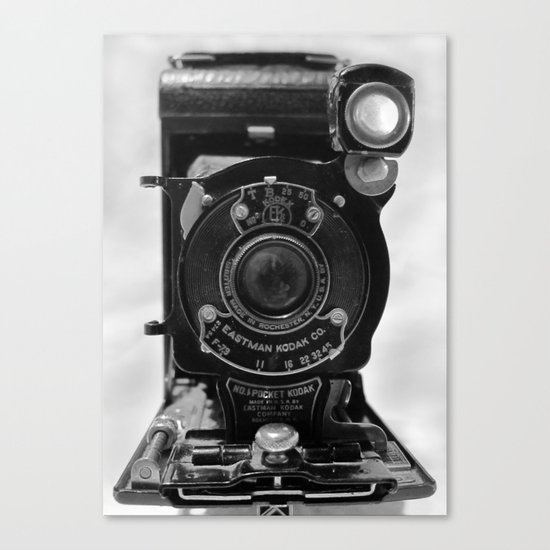 Vintage Kodak Camera Canvas Print