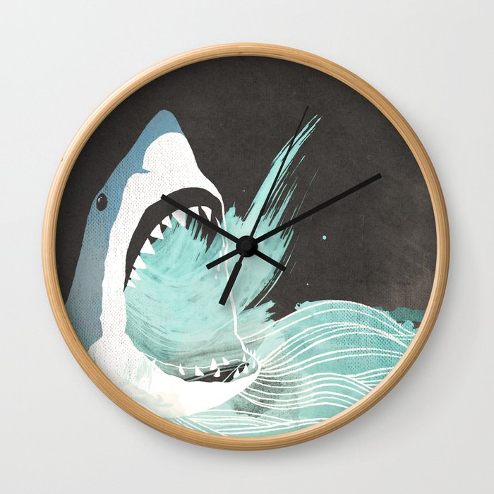Great White Wall Clock
