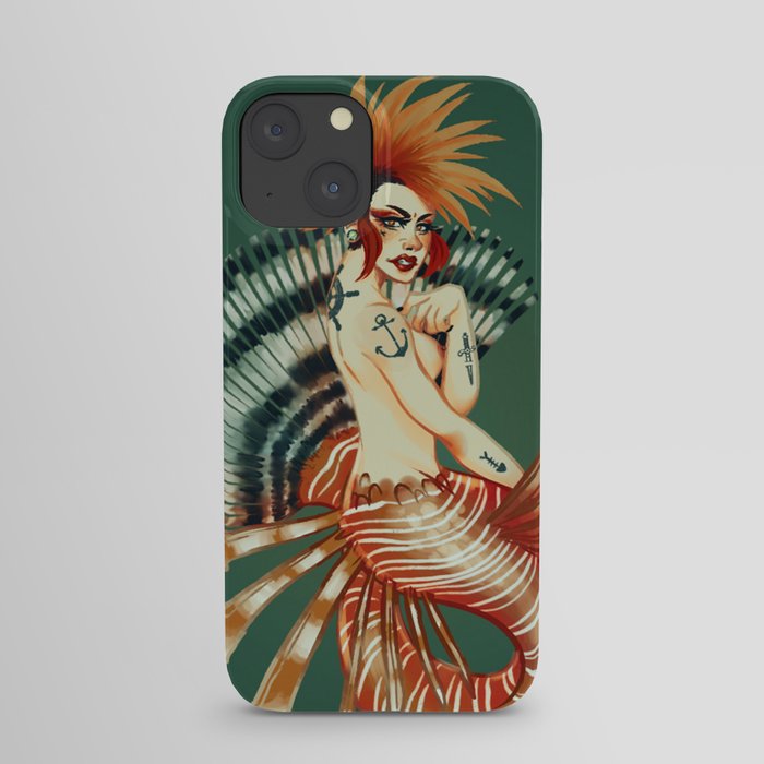 Punk Mermaid iPhone Case