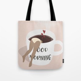 Morning Coffee Tote Bag