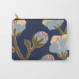 Blue Perennial Carry-All Pouch