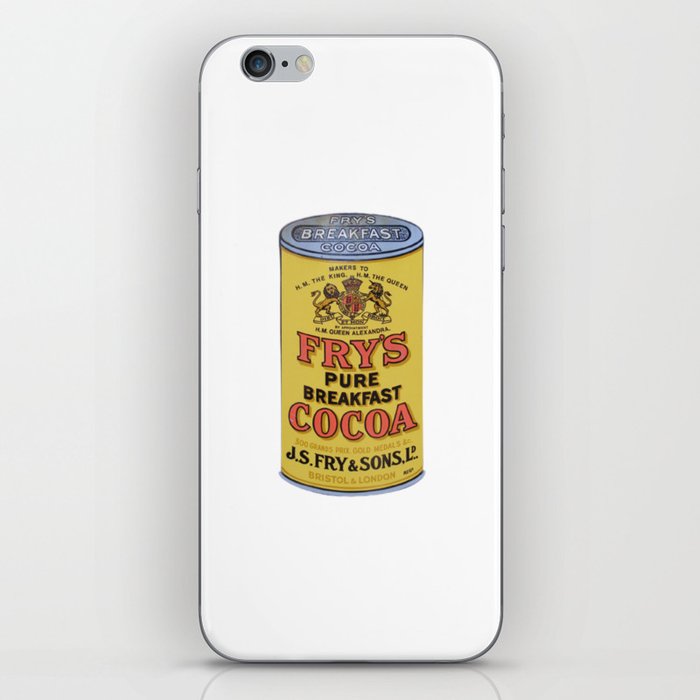 Tin Can Fry Cocoa Yellow Tin Pure Breakfast iPhone Skin