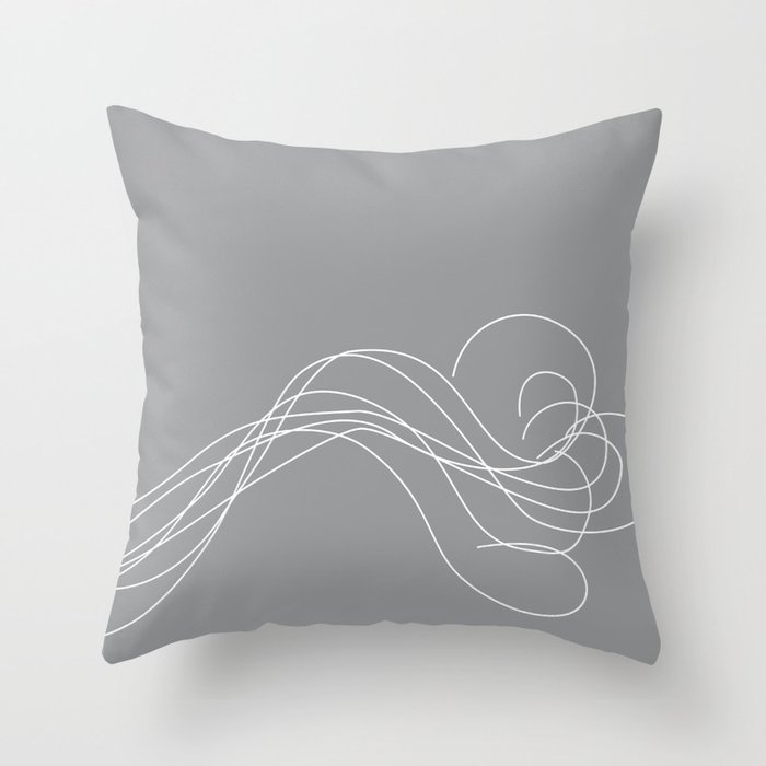 Wave Throw Pillow
