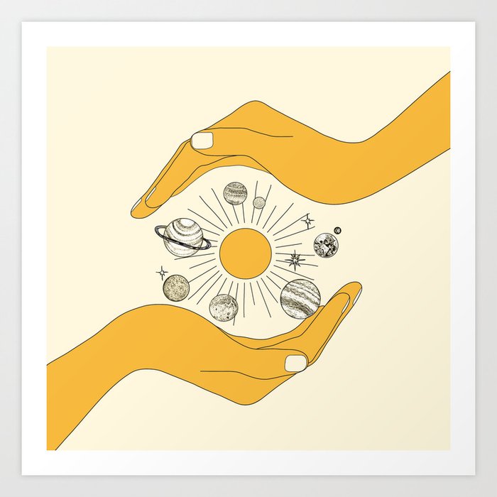 The Universe in Your Hands Kunstdrucke The Universe in Your Hands Kunstdrucke
