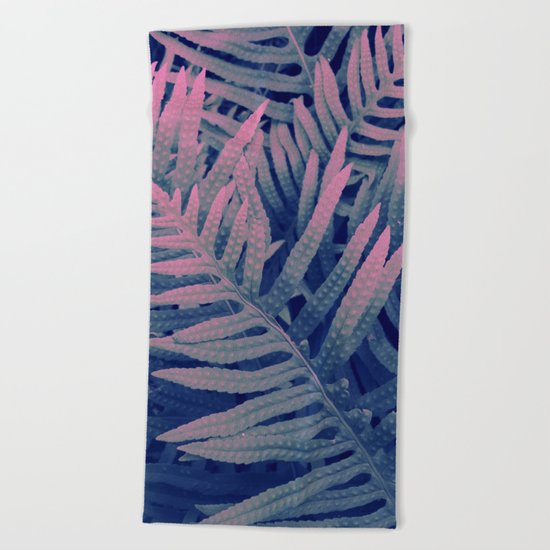 Ferns#3 Beach Towel