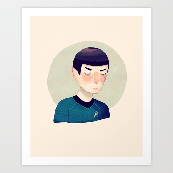 Because You Are My Friend Art Print