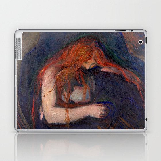 Edvard Munch Vampire Vampyr Laptop & iPad Skin