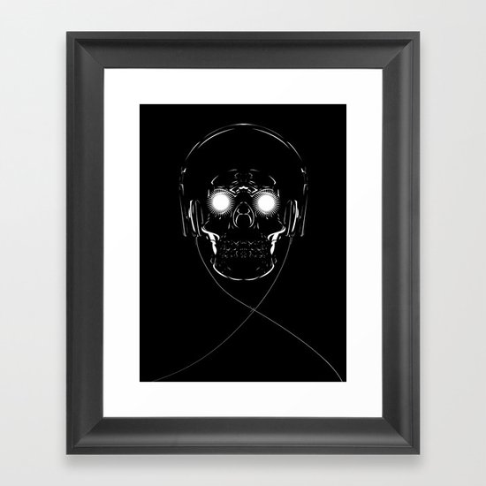 mUSIc Framed Art Print
