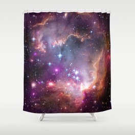 Hubble picture 51 : Small magellanic Cloud in the milky way Shower Curtain