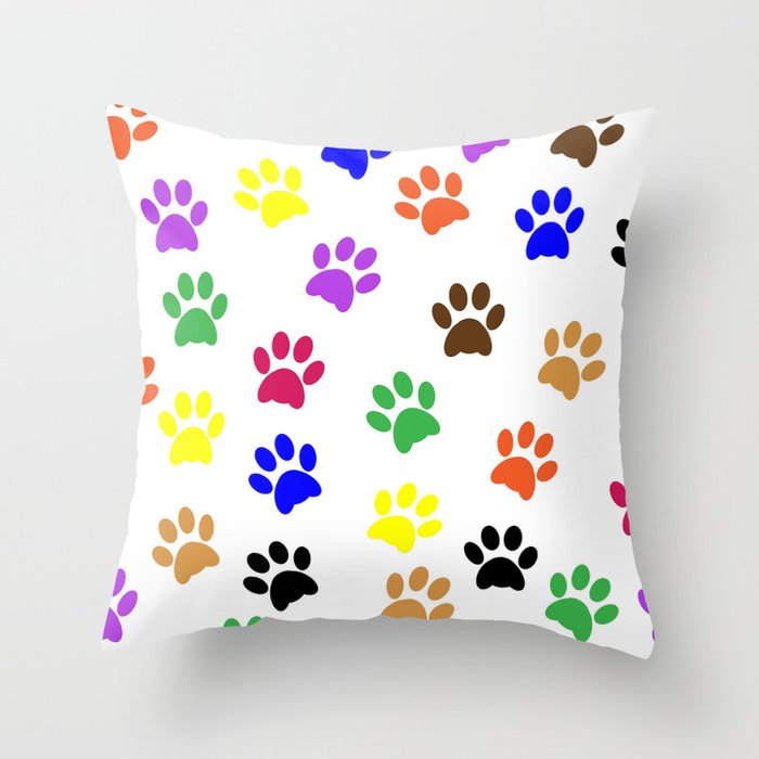 Paw print sale pillow cases