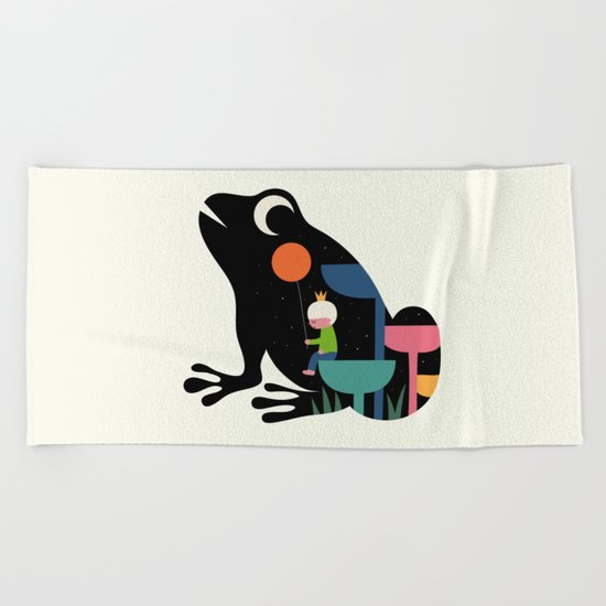 Who Am I Beach Towel