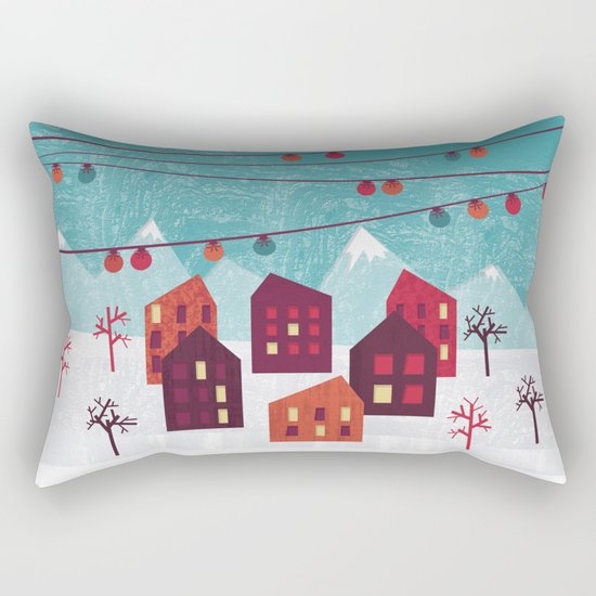 January Rectangular Pillow