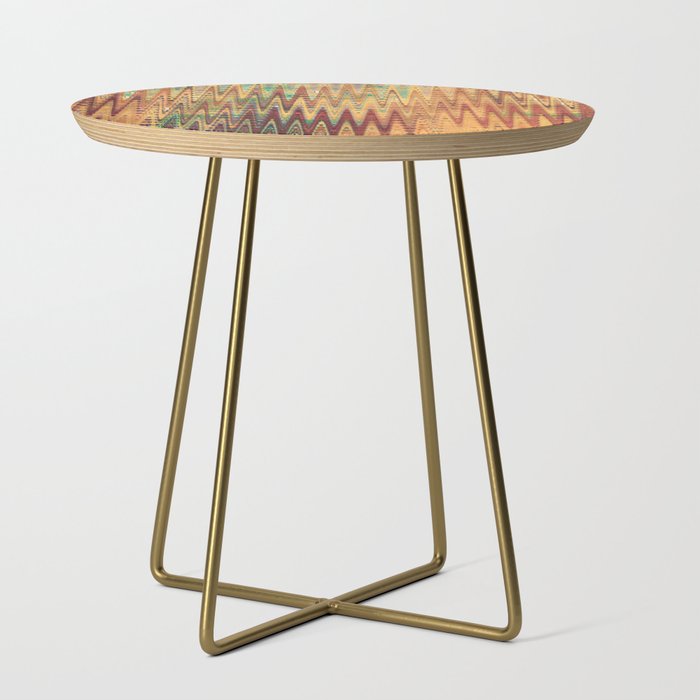 Beautiful Abstract Art Pattern Side Table