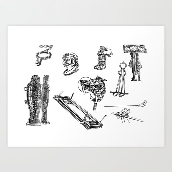 We Do Torture Right Art Print