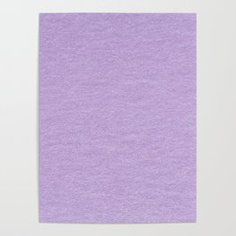 Solid Lavender Poster