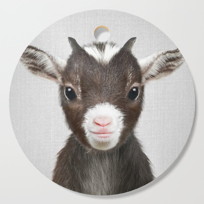 Baby Goat - Colorful Cutting Board