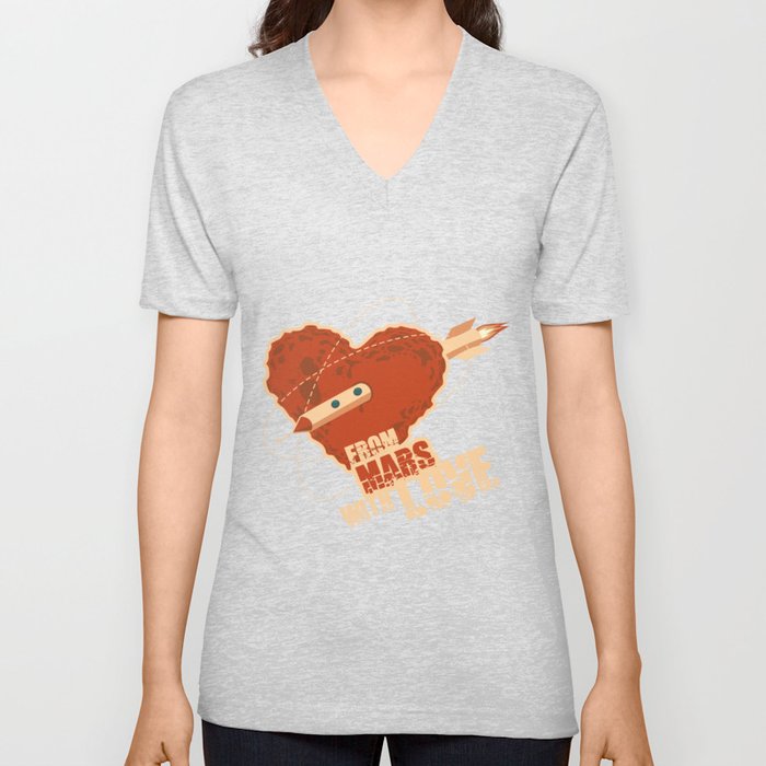 From Mars with love V Neck T Shirt