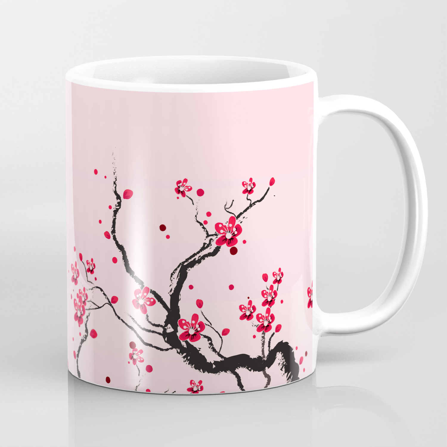 Mug Details about   Pier 1 ~ TRANQUIL Cherry Blossom Coffee Cup 