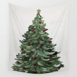 Christmas Tree Wall Tapestry