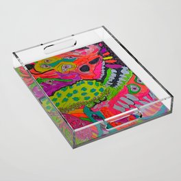 Sketchbook 5-10 (Fluorescent Neon Gouache) Acrylic Tray