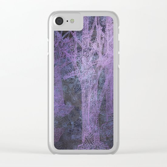 twilight forest Clear iPhone Case