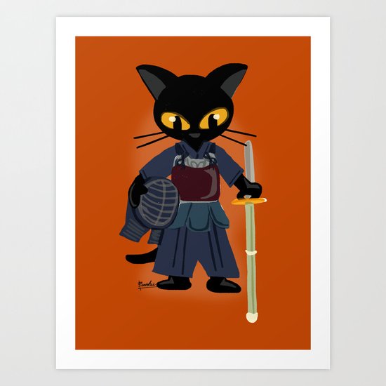 Kendo Art Print