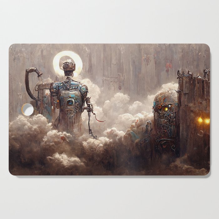 Guardians of heaven – The Robot 3 Cutting Board