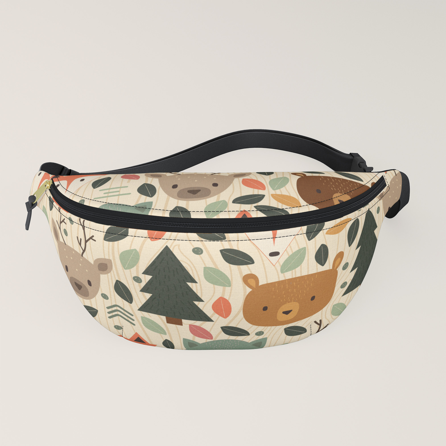 woodland fanny pack