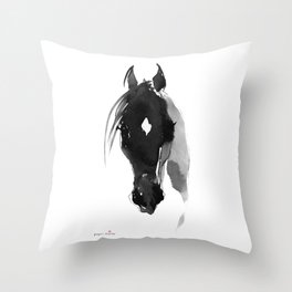 Horse (Star) Throw Pillow