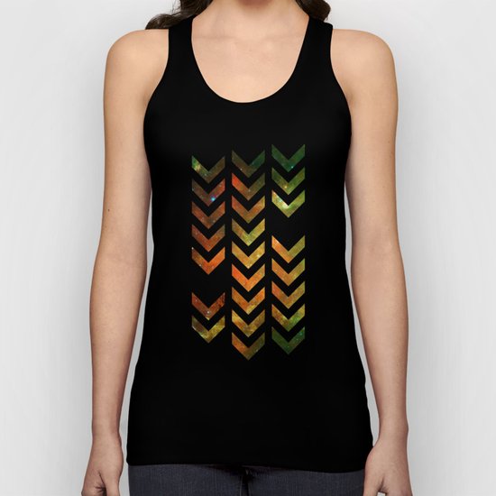Nebula Chevrons Unisex Tank Top