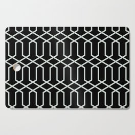 Black and Blue Gray Tessellation Line Pattern 10 Pairs DV 2022 Popular Colour Mellow Blue 0468 Cutting Board