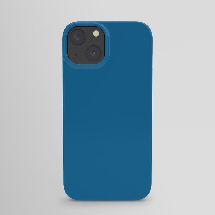 NOW MONDRIAN BLUE solid color iPhone Case