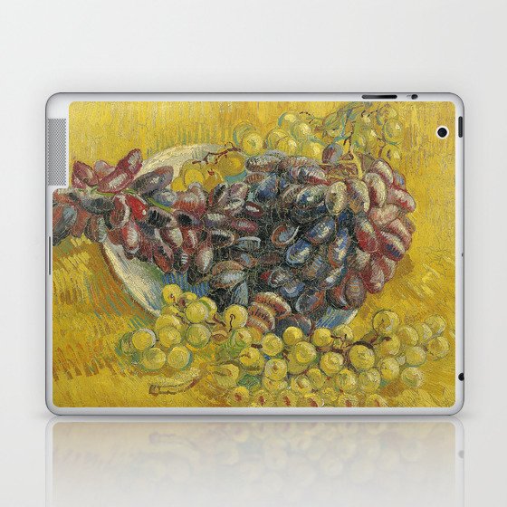 Vincent van Gogh "Still Life with Grapes" Laptop & iPad Skin