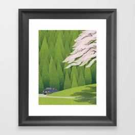 Spring Road Trip (2022) Framed Art Print