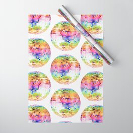 Disco Ball – Rainbow Wrapping Paper