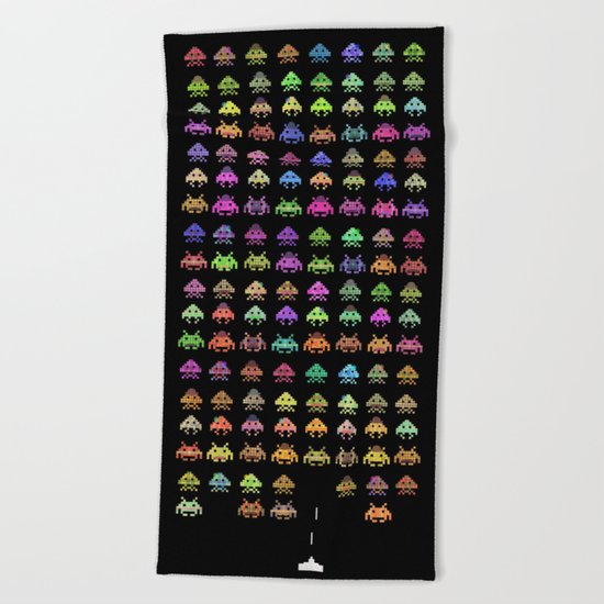 Fashionable Invasion Beach Towel