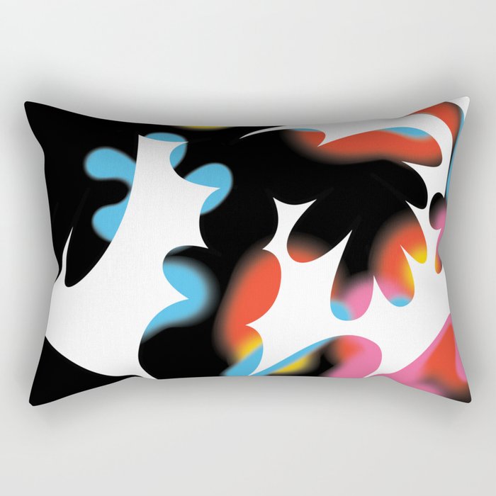 Dissociation | Contemporary Illustration | Mental Health Rectangular Pillow