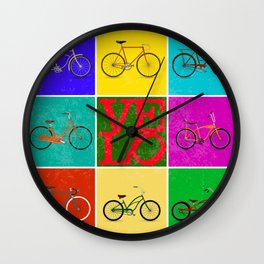Velo Love – 8 Bikes PoP – June 12th – 200th Birthday of the Bicycle Wall Clock