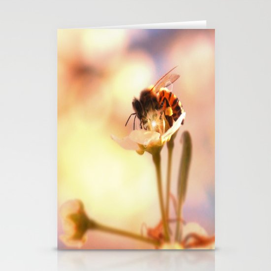 Honey herder Stationery Cards