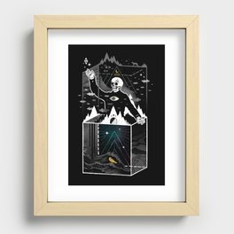 Existential Isolation Recessed Framed Print