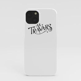 As Travars - To Travel (black) iPhone Case