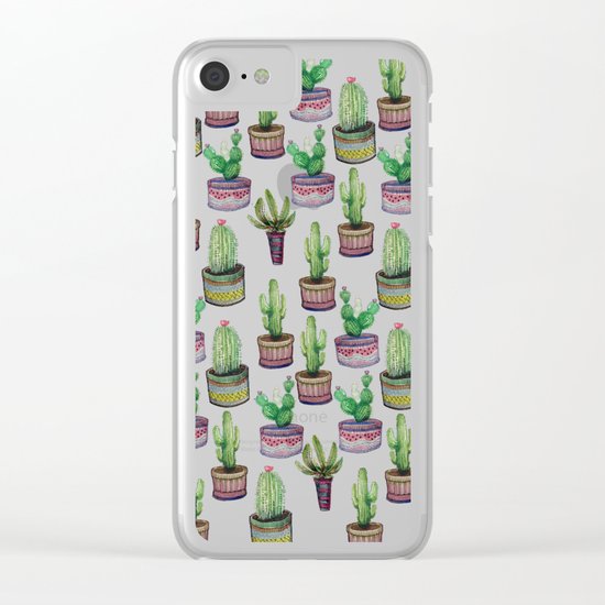 cACTUS outfit Clear iPhone Case