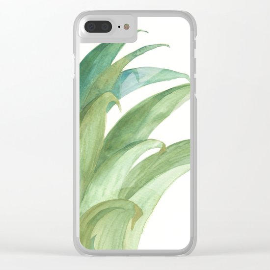 Botanical vibes 03 Clear iPhone Case